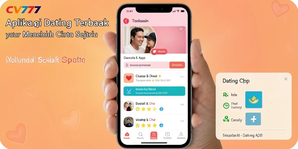 Tampilan antarmuka aplikasi CV777 yang menarik dan fungsional.