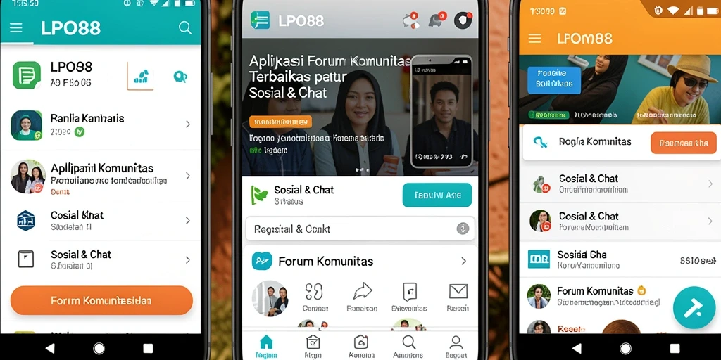 Tampilan antarmuka LPO88 saat berdiskusi di forum komunitas.